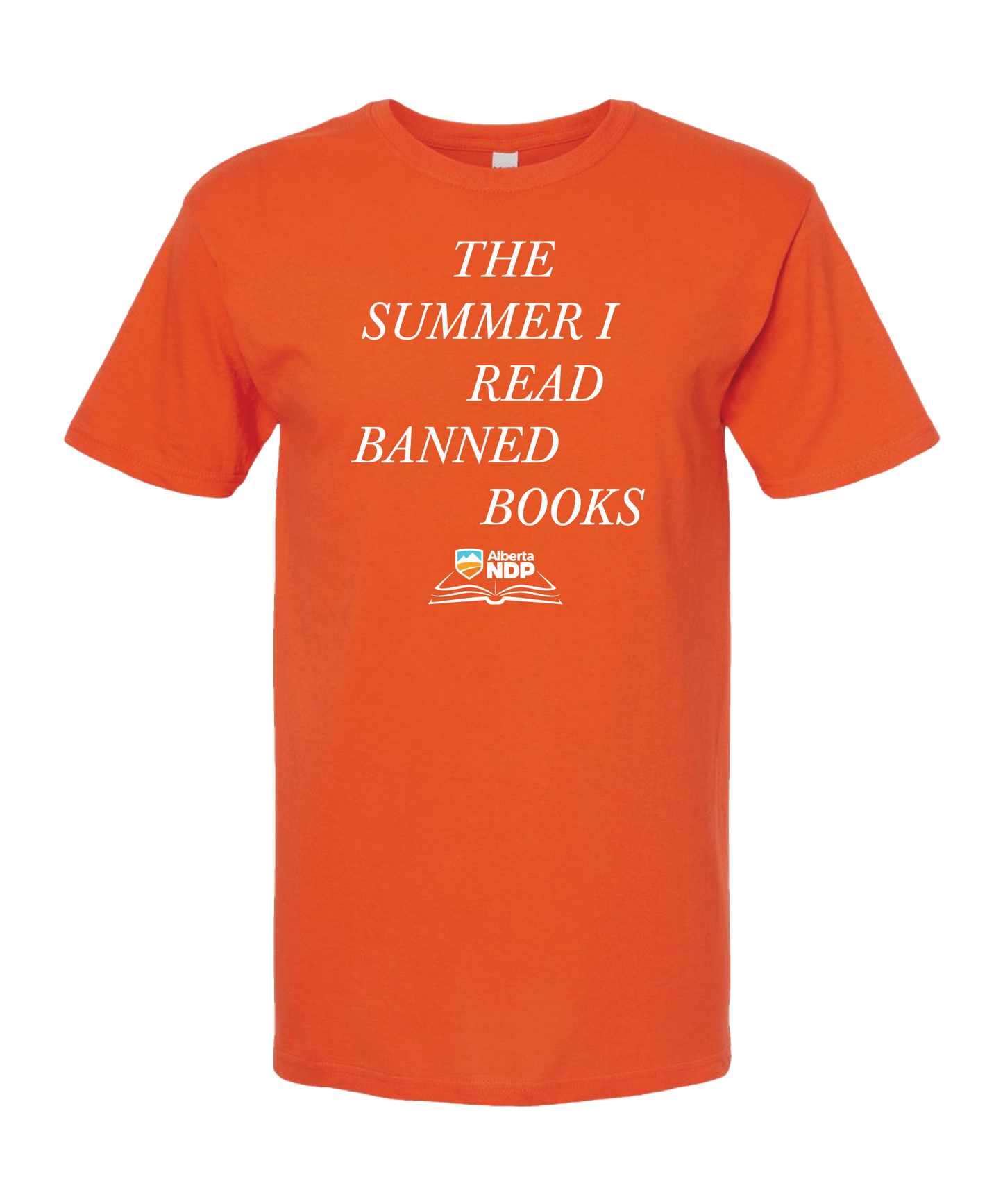 The Summer I Read Banned Books T-Shirt