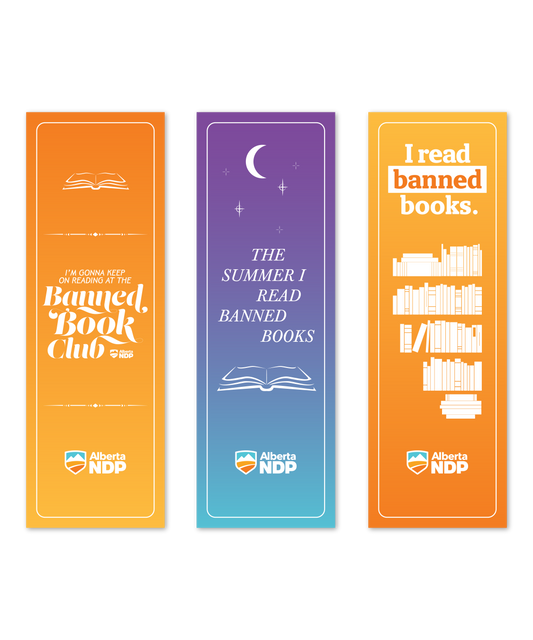 Banned Bookmarks (3 pack)